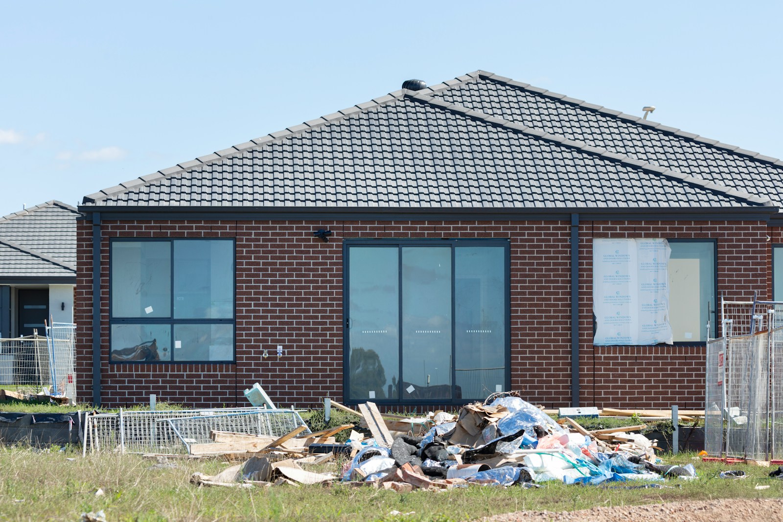 New construction cleanup